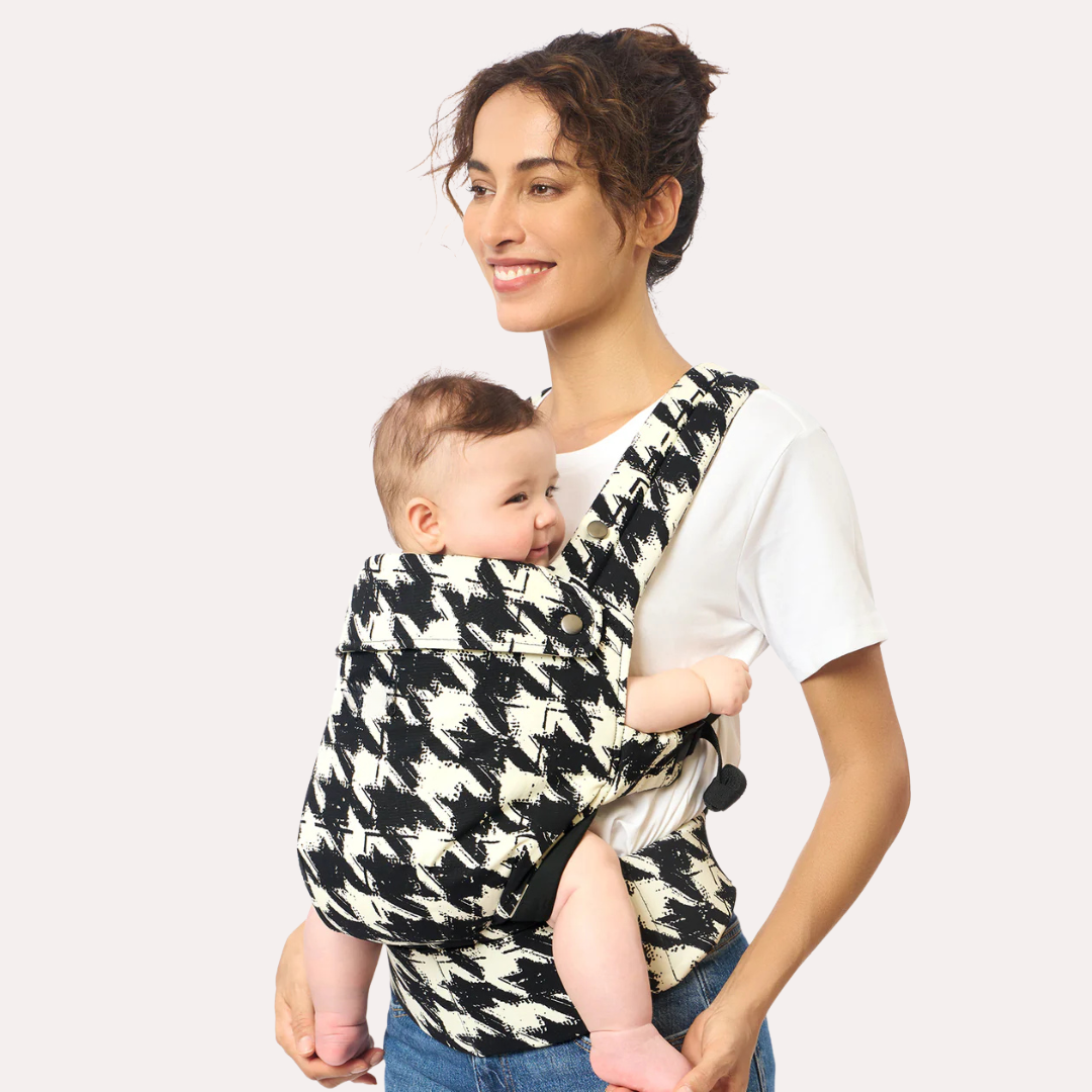 Houndstooth Cotton BackRelief Carrier