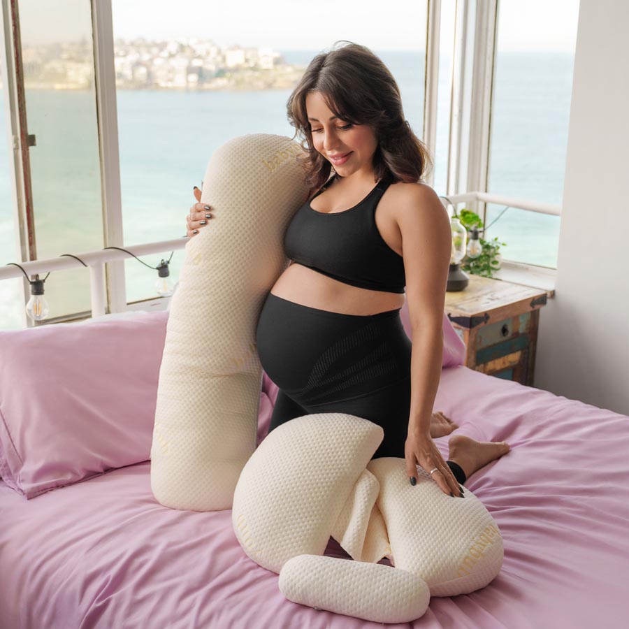 BLISSFUL SLEEP BUNDLE | Comfy's Maternity Pillow + Full Body Attachment